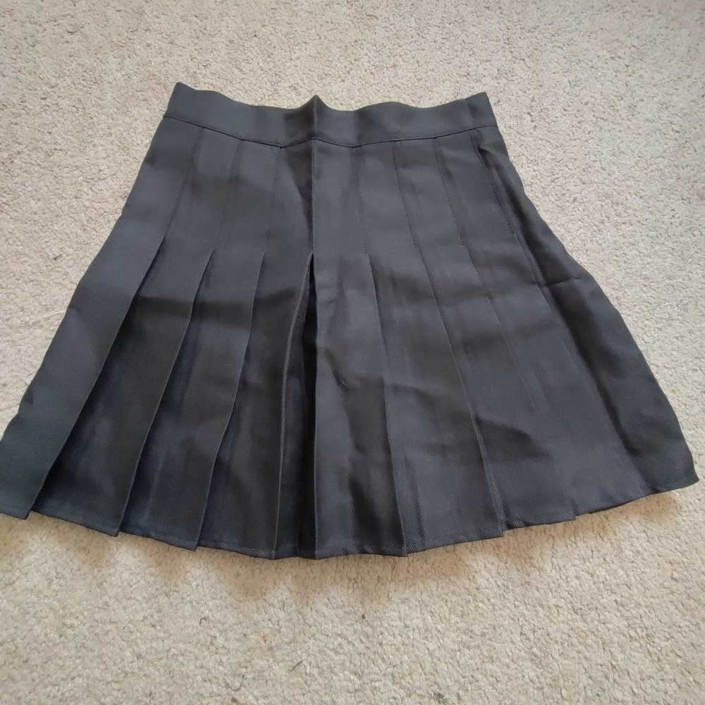 Black pleated Skirt
